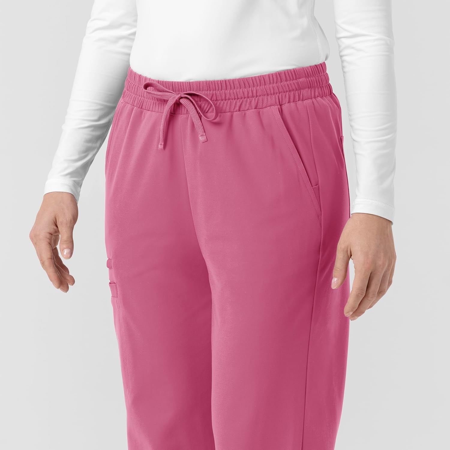 image:imageCarhartt Force CrossFlex Knit Womens Boot Cut Scrub PantElectric Fuschia