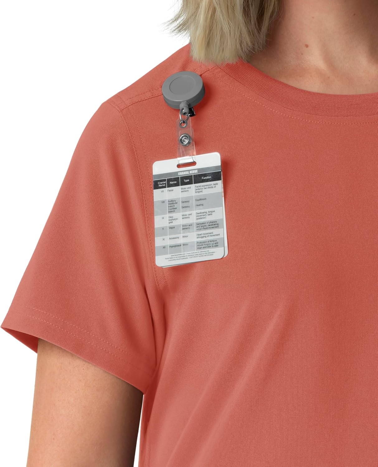image:imageCarhartt Force CrossFlex Womens Crew Neck Scrub TopDusty Cedar