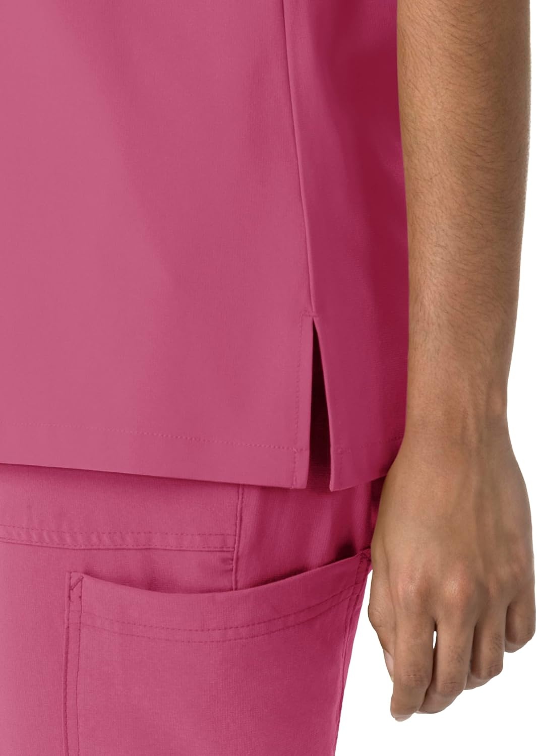 image:imageCarhartt Force CrossFlex Womens Crew Neck Scrub TopElectric Fuschia
