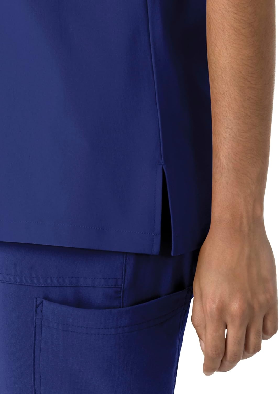 image:imageCarhartt Force CrossFlex Womens Crew Neck Scrub TopGalaxy Blue