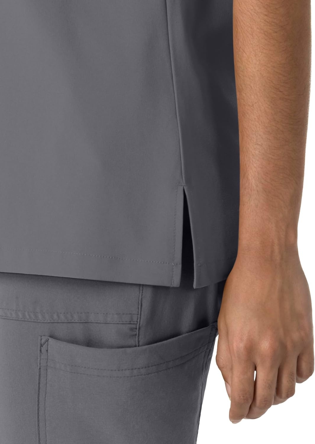 image:imageCarhartt Force CrossFlex Womens Crew Neck Scrub TopPewter