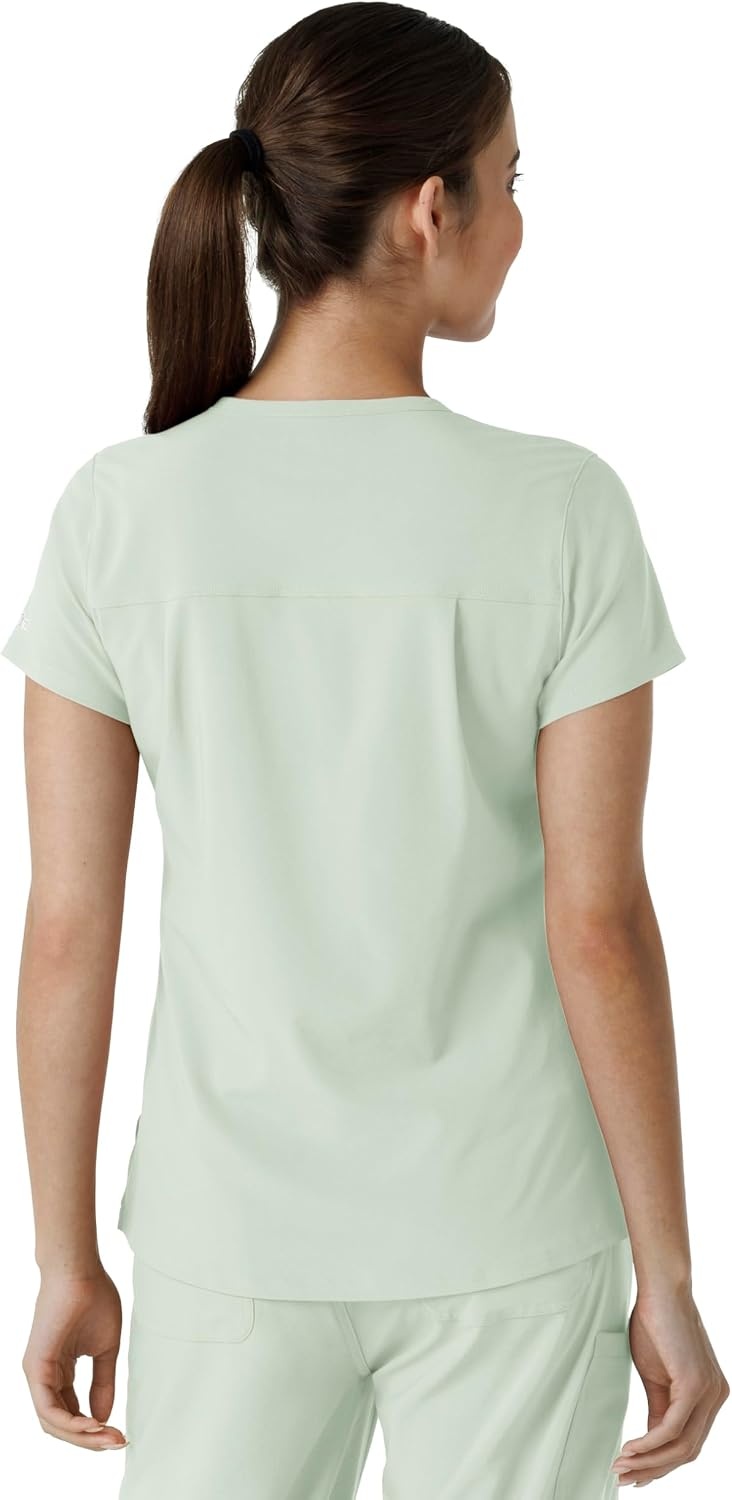 image:imageCarhartt Force CrossFlex Womens Tuckin Scrub TopBig Sky