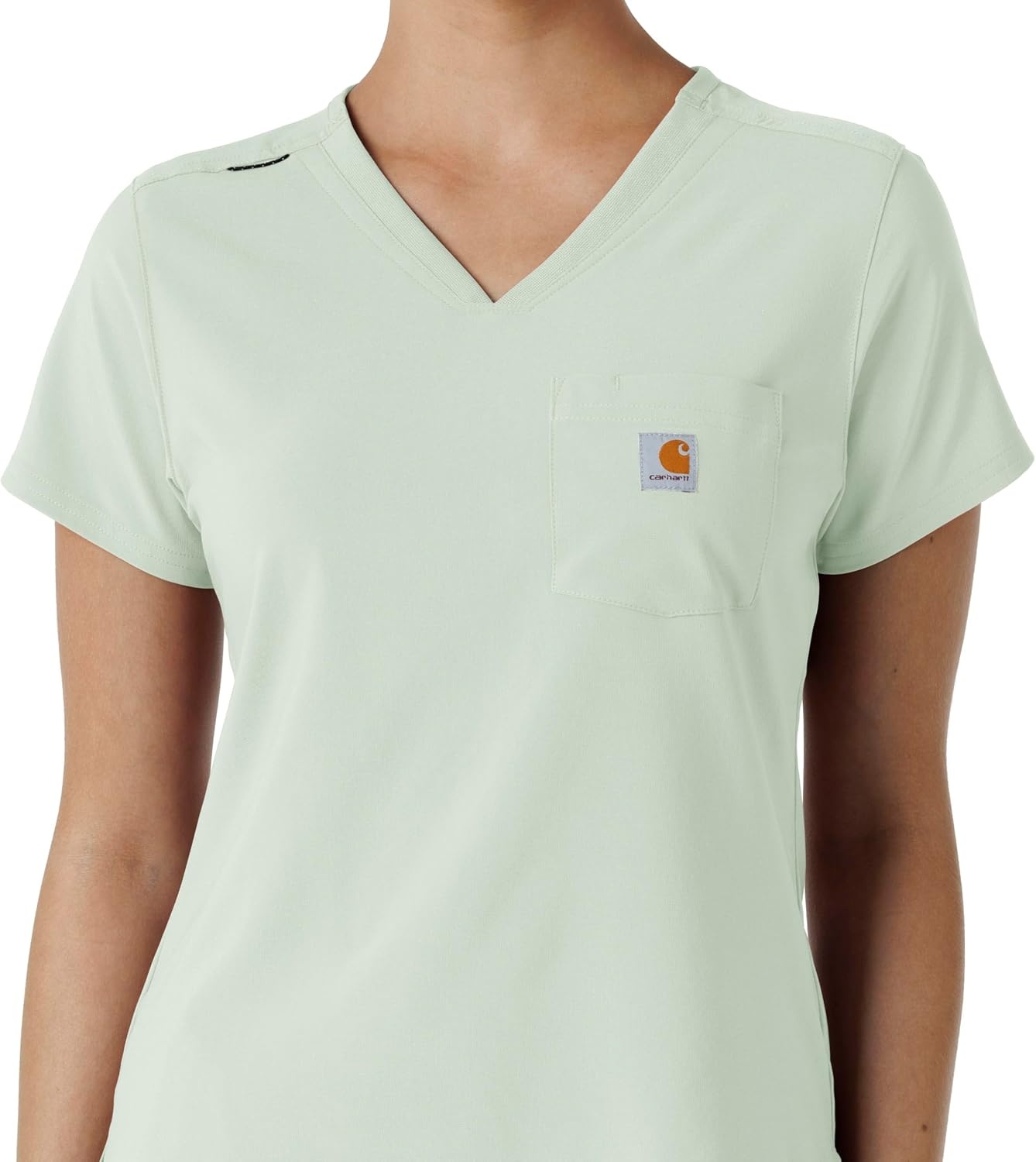 image:imageCarhartt Force CrossFlex Womens Tuckin Scrub TopBig Sky