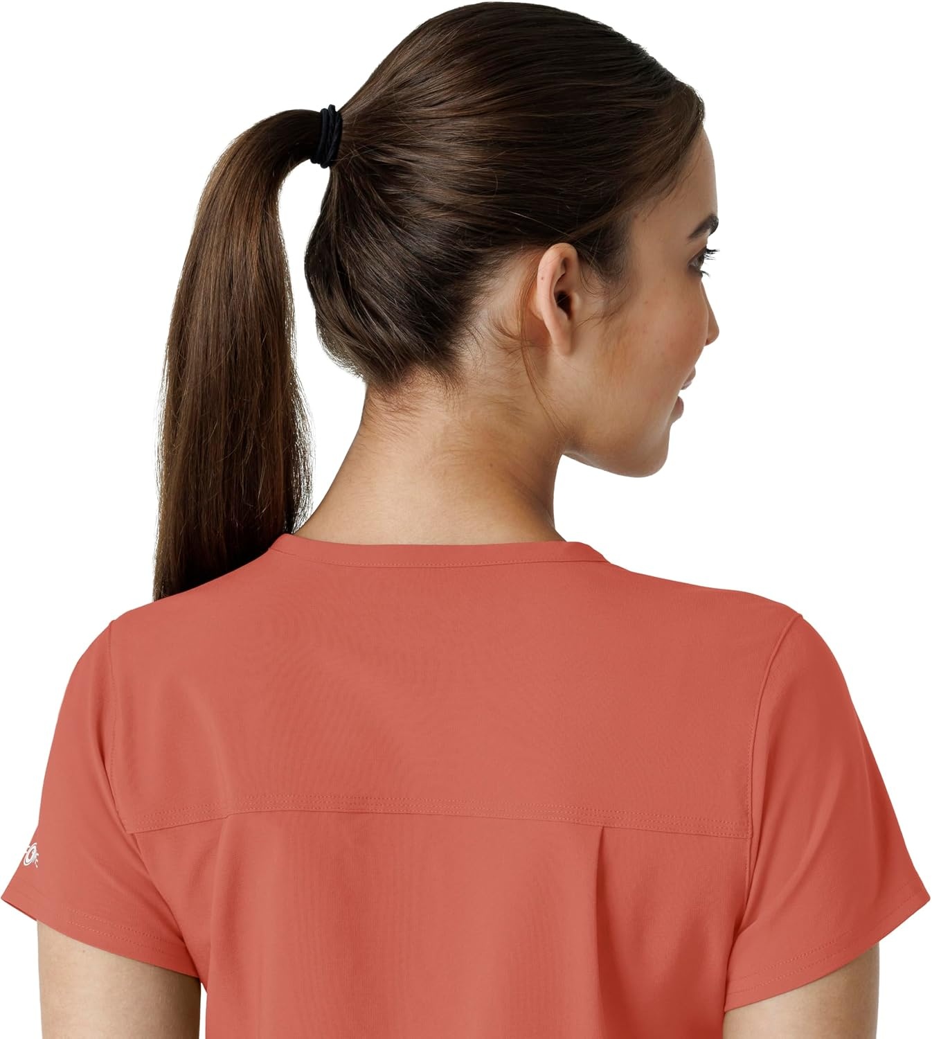 image:imageCarhartt Force CrossFlex Womens Tuckin Scrub TopDusty Cedar