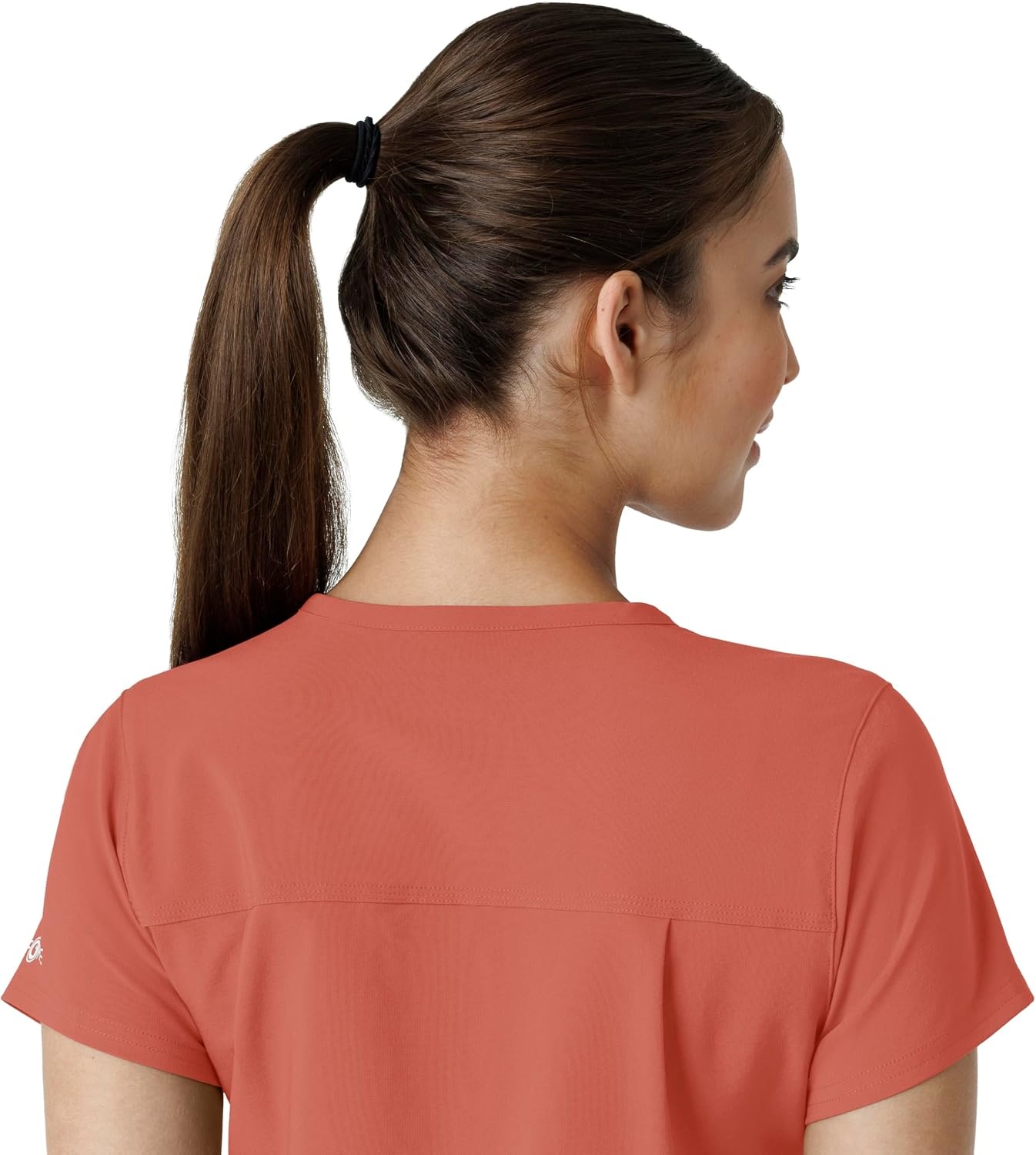 image:imageCarhartt Force CrossFlex Womens Tuckin Scrub TopDusty Cedar