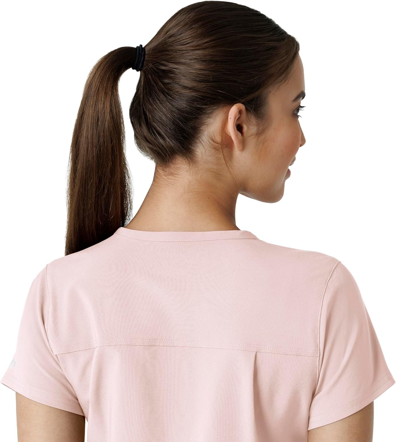 image:imageCarhartt Force CrossFlex Womens Tuckin Scrub TopSoft Rose