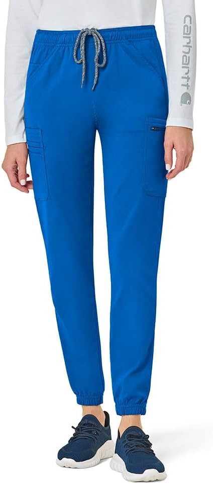 image:imageCarhartt Rugged Flex Peak Womens Cargo Jogger Scrub PantRoyal