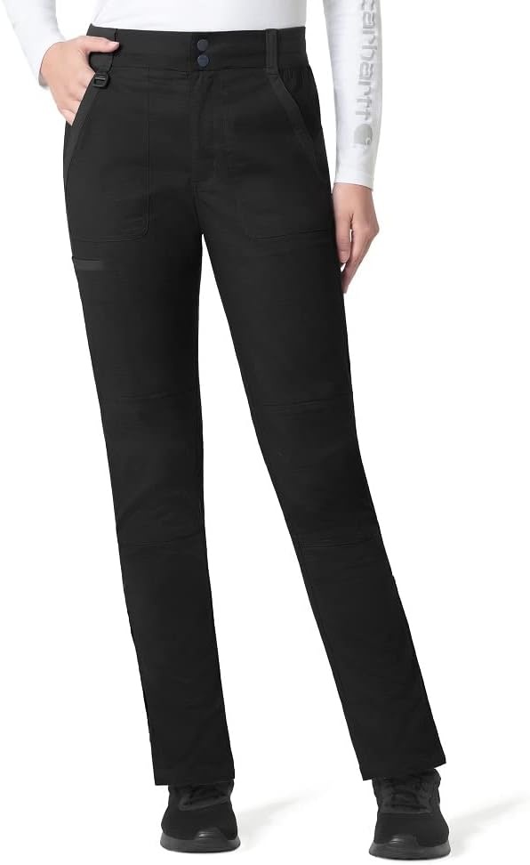 image:imageCarhartt Scrubs C51118 Womens Rugged Flex Modern Fit Ripstop UtilityBlack
