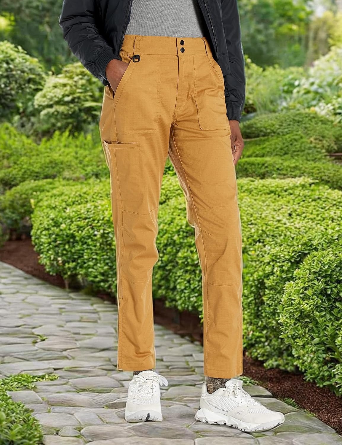 image:imageCarhartt Scrubs C51118 Womens Rugged Flex Modern Fit Ripstop UtilityDijon