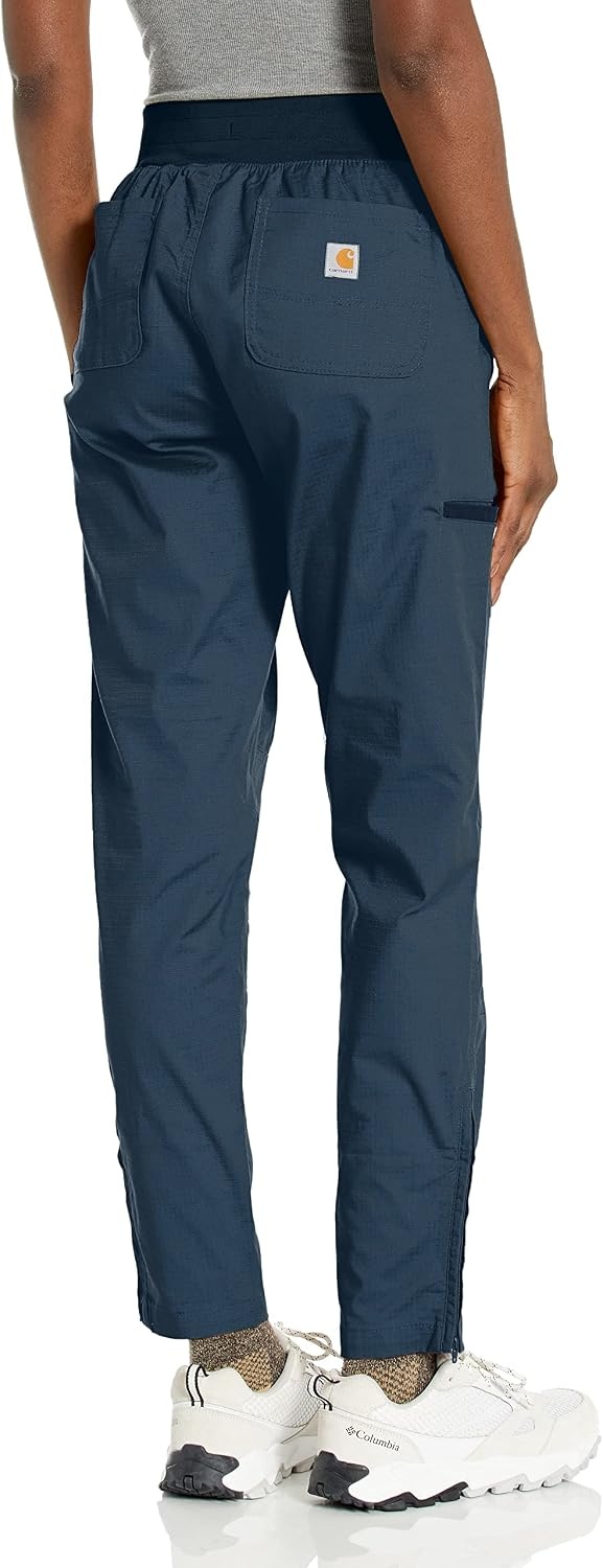 image:imageCarhartt Scrubs C51118 Womens Rugged Flex Modern Fit Ripstop UtilityNavy Heather