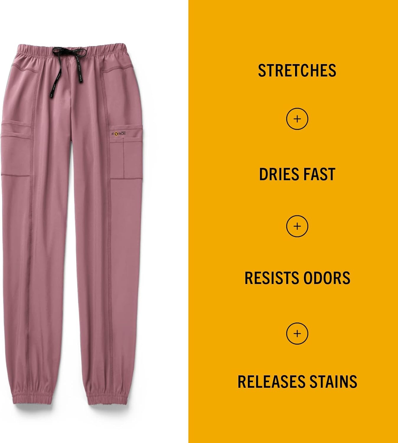 image:imageCarhartt Scrubs C52610 Womens Force Modern Fit Jogger PantAmethyst