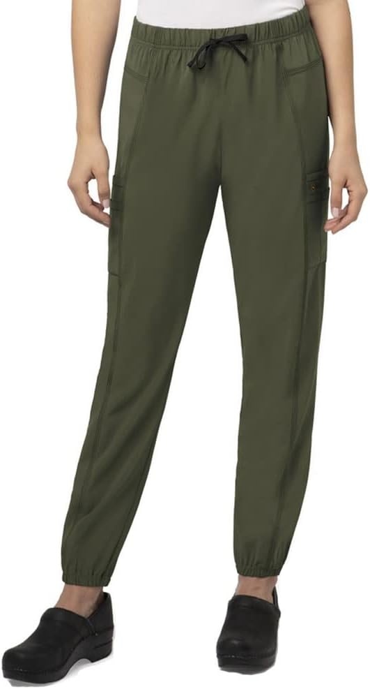 image:imageCarhartt Scrubs C52610 Womens Force Modern Fit Jogger PantBasil
