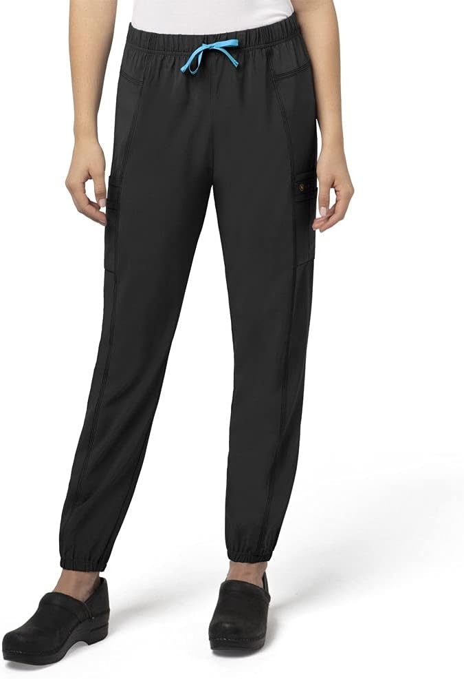 image:imageCarhartt Scrubs C52610 Womens Force Modern Fit Jogger PantBlack