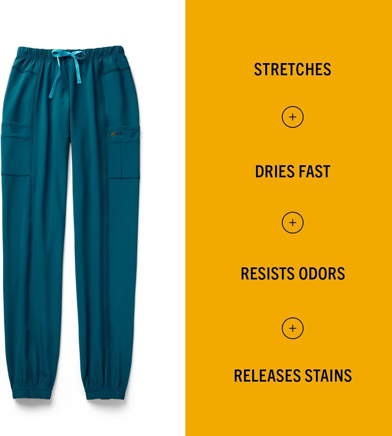 image:imageCarhartt Scrubs C52610 Womens Force Modern Fit Jogger PantCaribbean