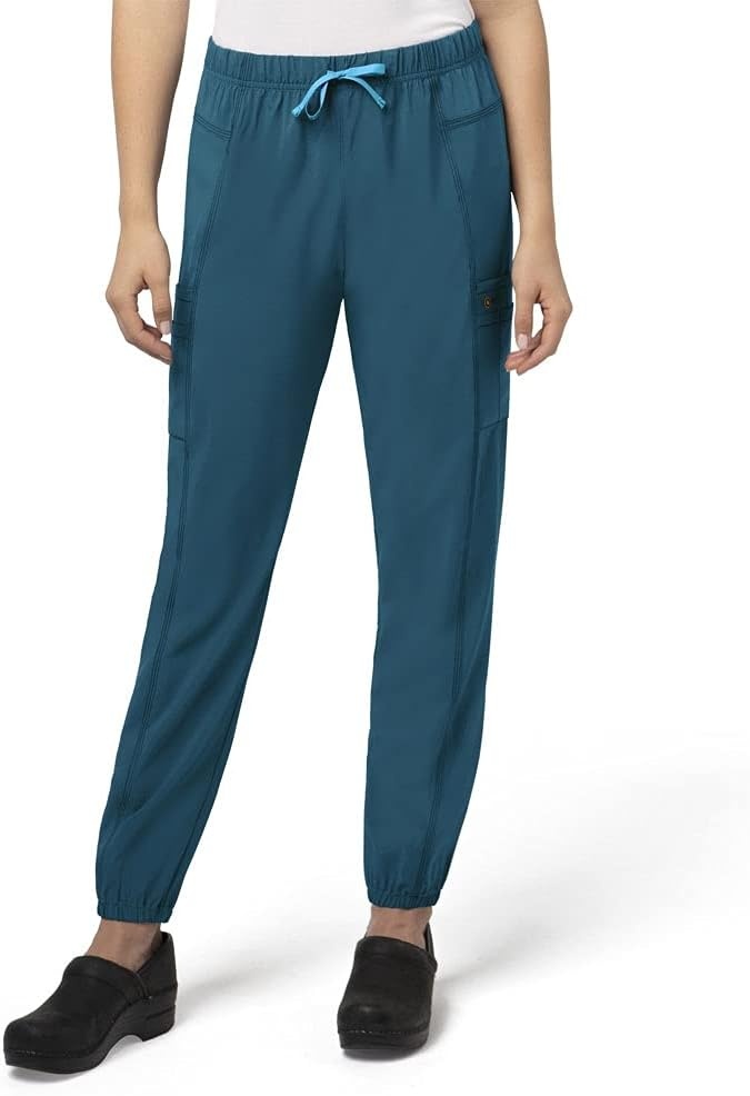 image:imageCarhartt Scrubs C52610 Womens Force Modern Fit Jogger PantCaribbean Blue