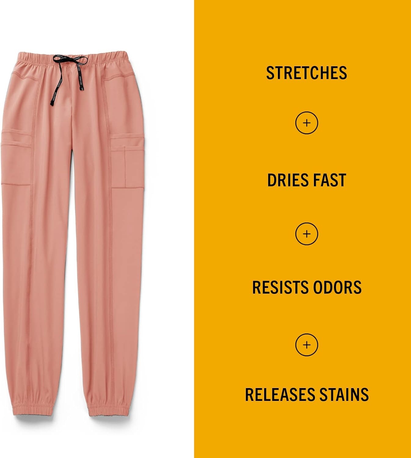 image:imageCarhartt Scrubs C52610 Womens Force Modern Fit Jogger PantMauve