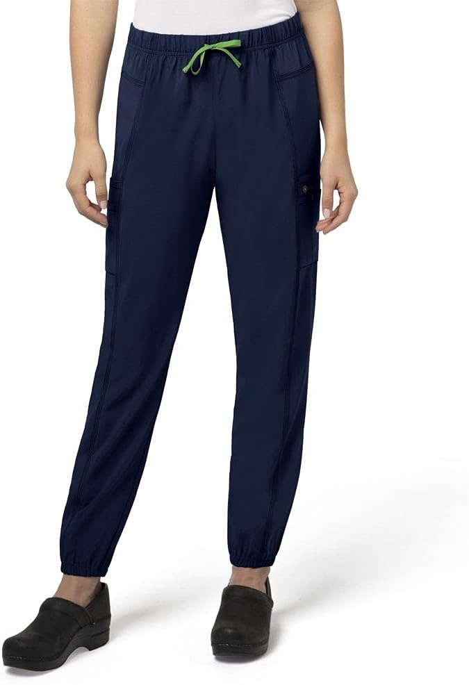image:imageCarhartt Scrubs C52610 Womens Force Modern Fit Jogger PantNavy