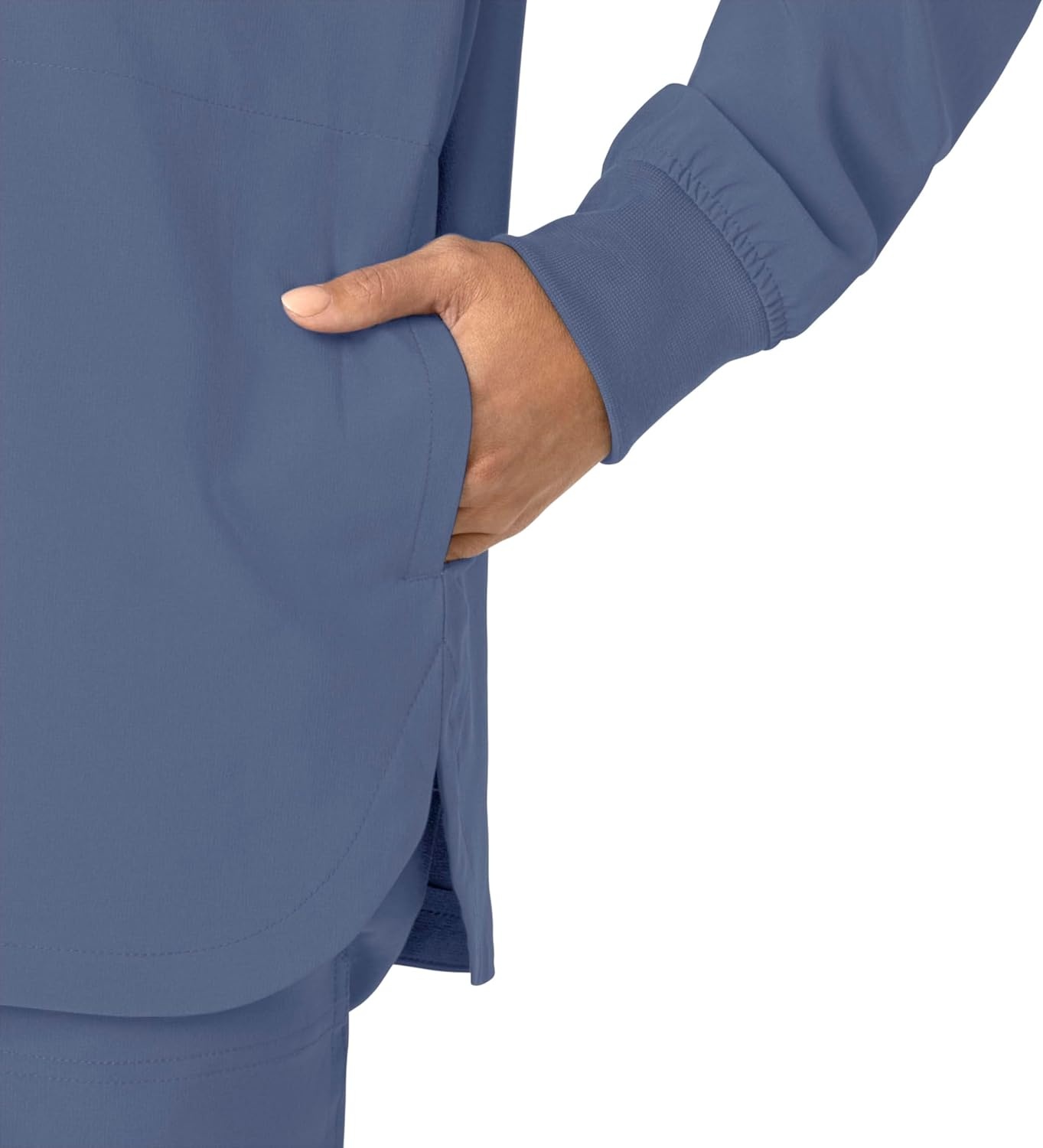 image:imageCarhartt Scrubs C81023 Womens Rugged Flex Modern Fit Bonded Fleece JaRiverside