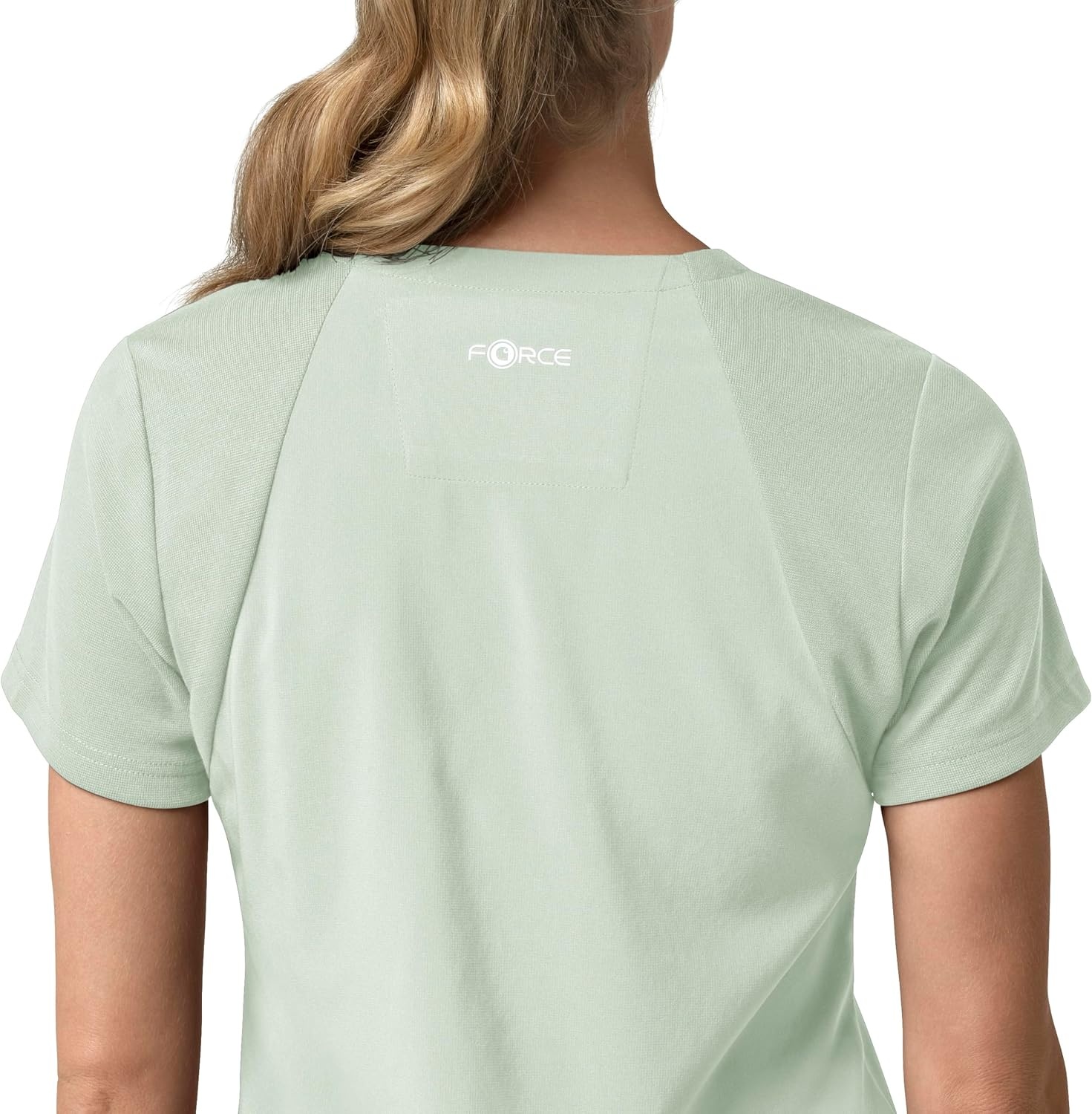 image:imageCarhartt Scrubs for Women Force CrossFlex Panel VNeck Tops with 3 PocketsBig Sky
