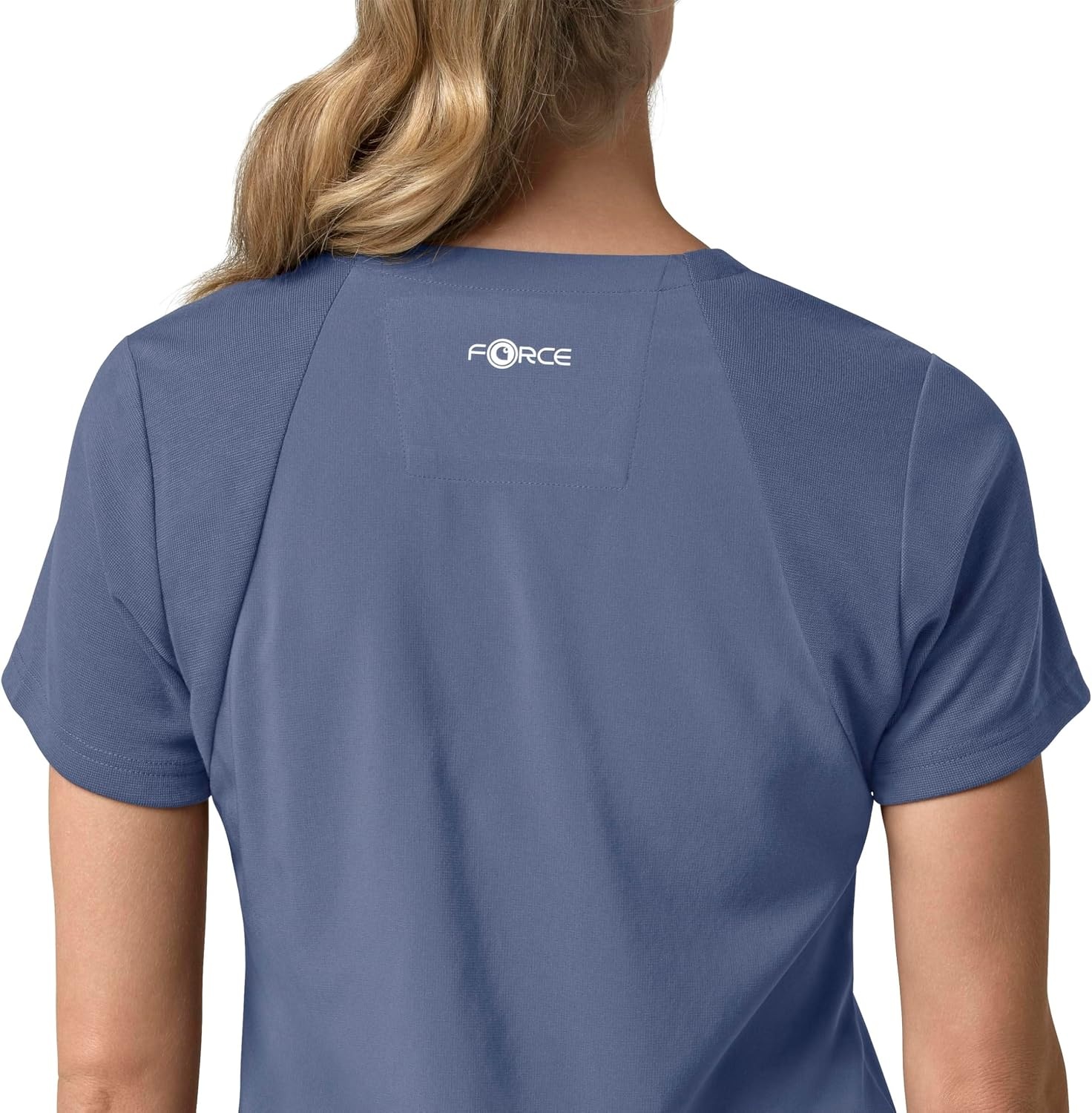 image:imageCarhartt Scrubs for Women Force CrossFlex Panel VNeck Tops with 3 PocketsRiverside