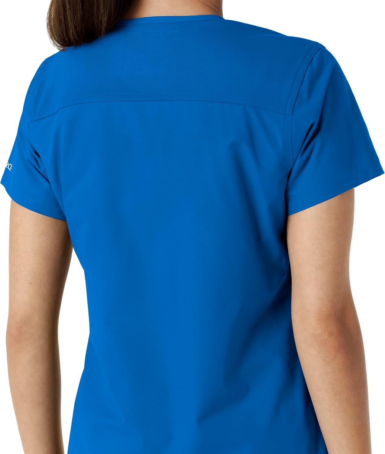image:imageCarhartt Scrubs for Women Force CrossFlex Panel VNeck Tops with 3 PocketsRoyal