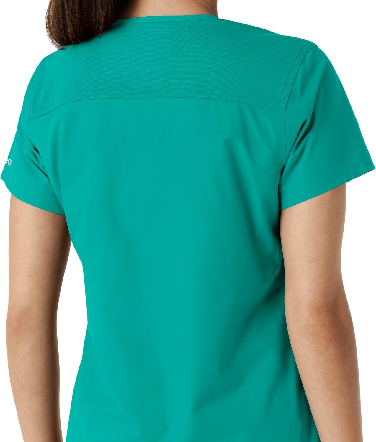 image:imageCarhartt Scrubs for Women Force CrossFlex Panel VNeck Tops with 3 PocketsTeal