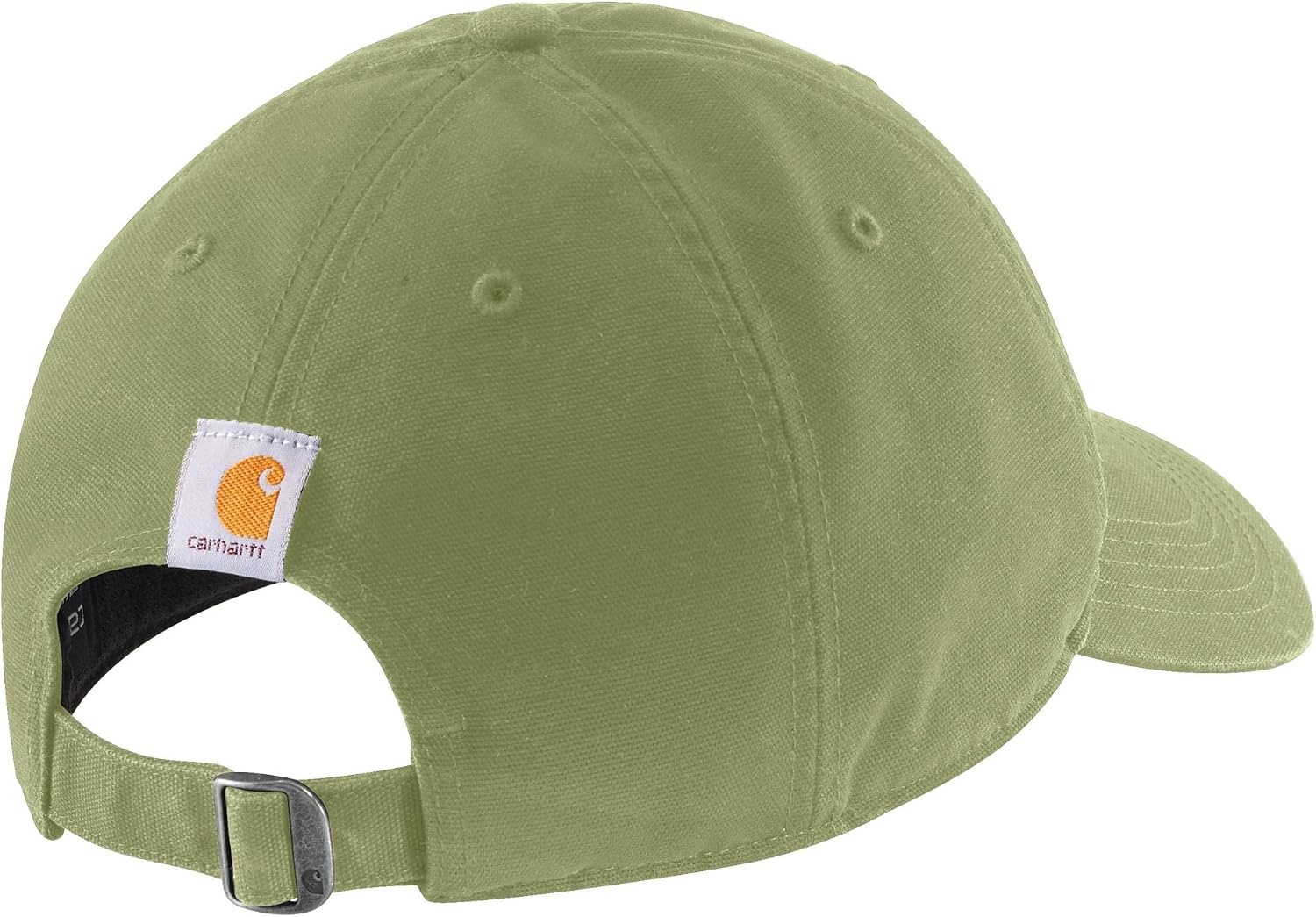 image:imageCarhartt Womens 105247 Womens Canvas Script Graphic CapGreen Olive