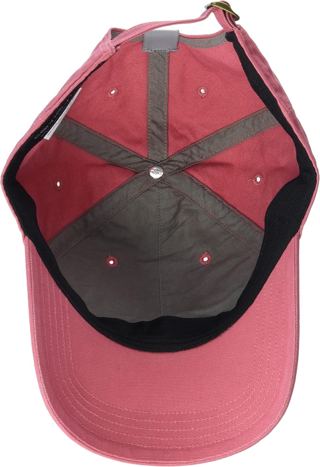 image:imageCarhartt Womens 105247 Womens Canvas Script Graphic CapRosewood