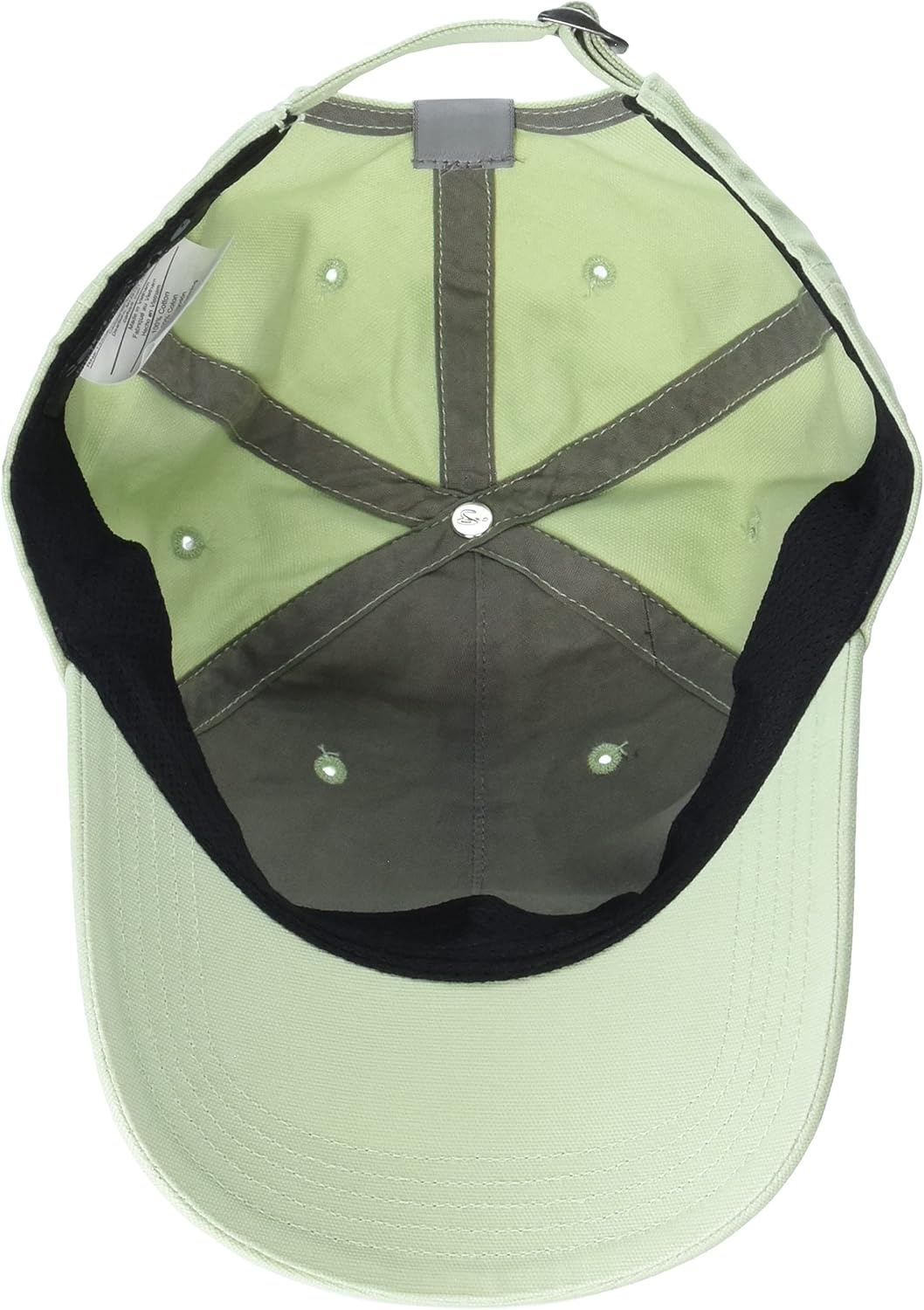image:imageCarhartt Womens 105247 Womens Canvas Script Graphic CapSoft Green