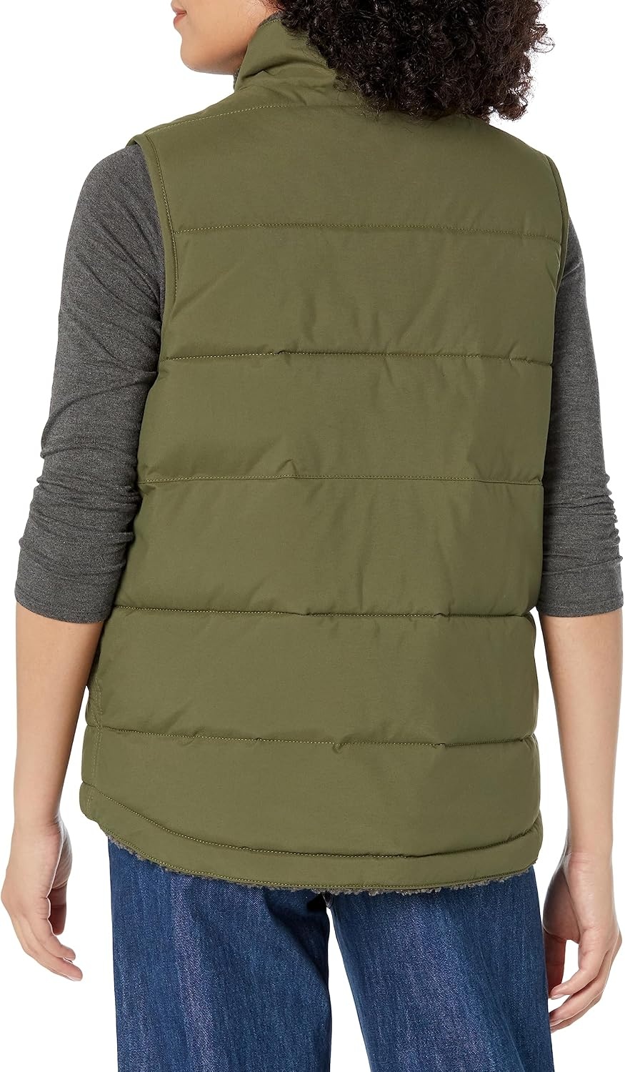 image:imageCarhartt Womens 105607 Womens Montana Reversible Relaxed Fit Insulated VestBasil