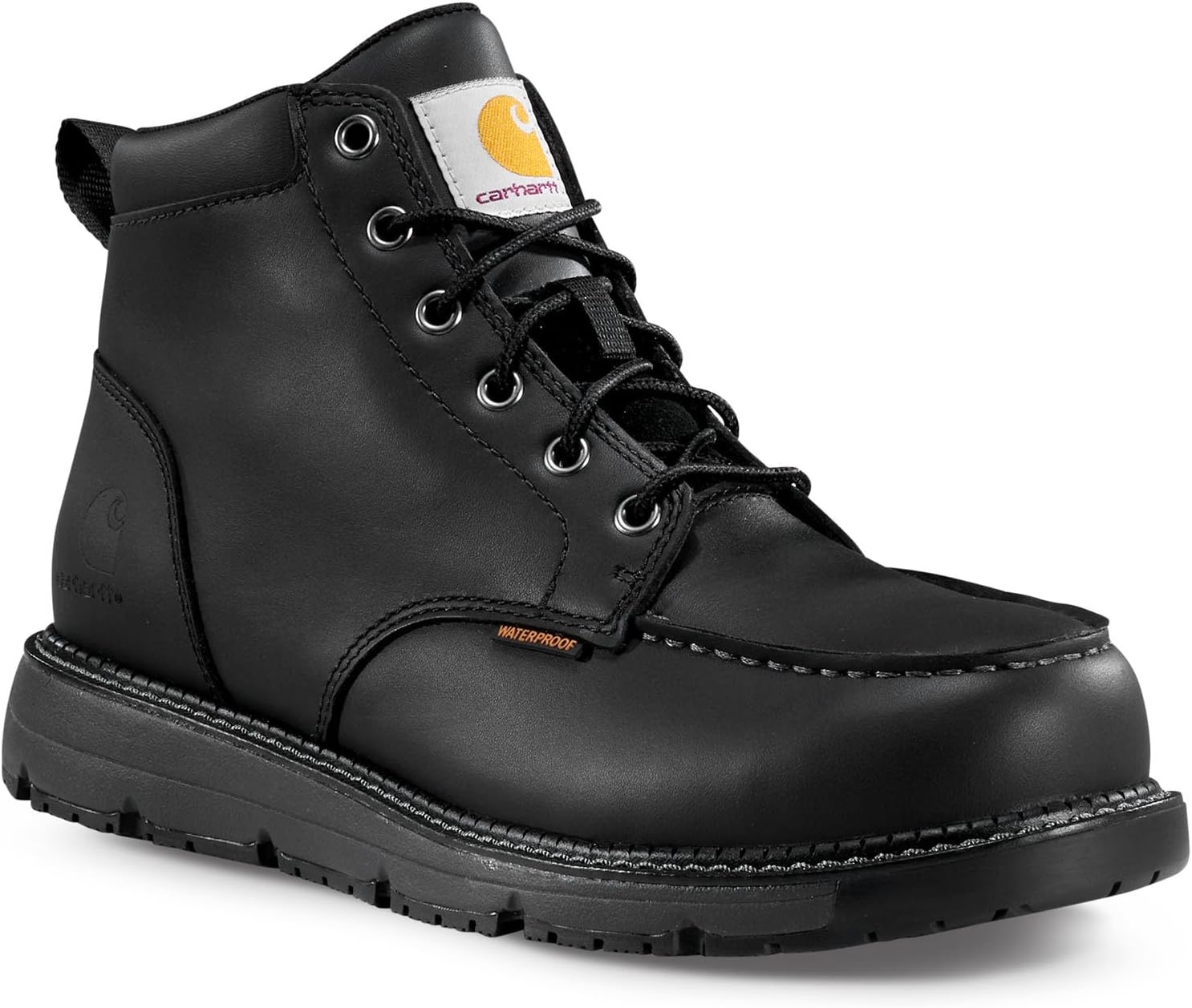 image:imageCarhartt Womens 5 Trademill Nano Toe Waterproof SRO BootBlack