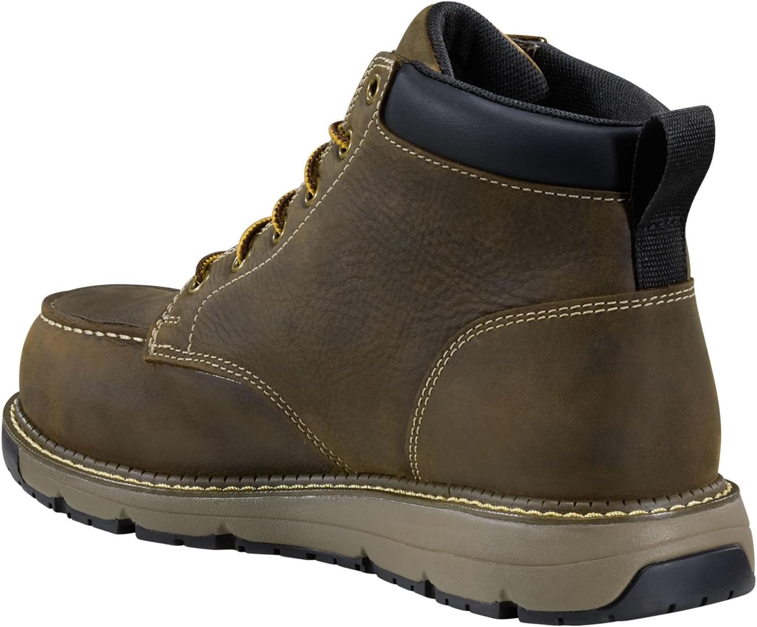 image:imageCarhartt Womens 5 Trademill Nano Toe Waterproof SRO BootMossy Brown
