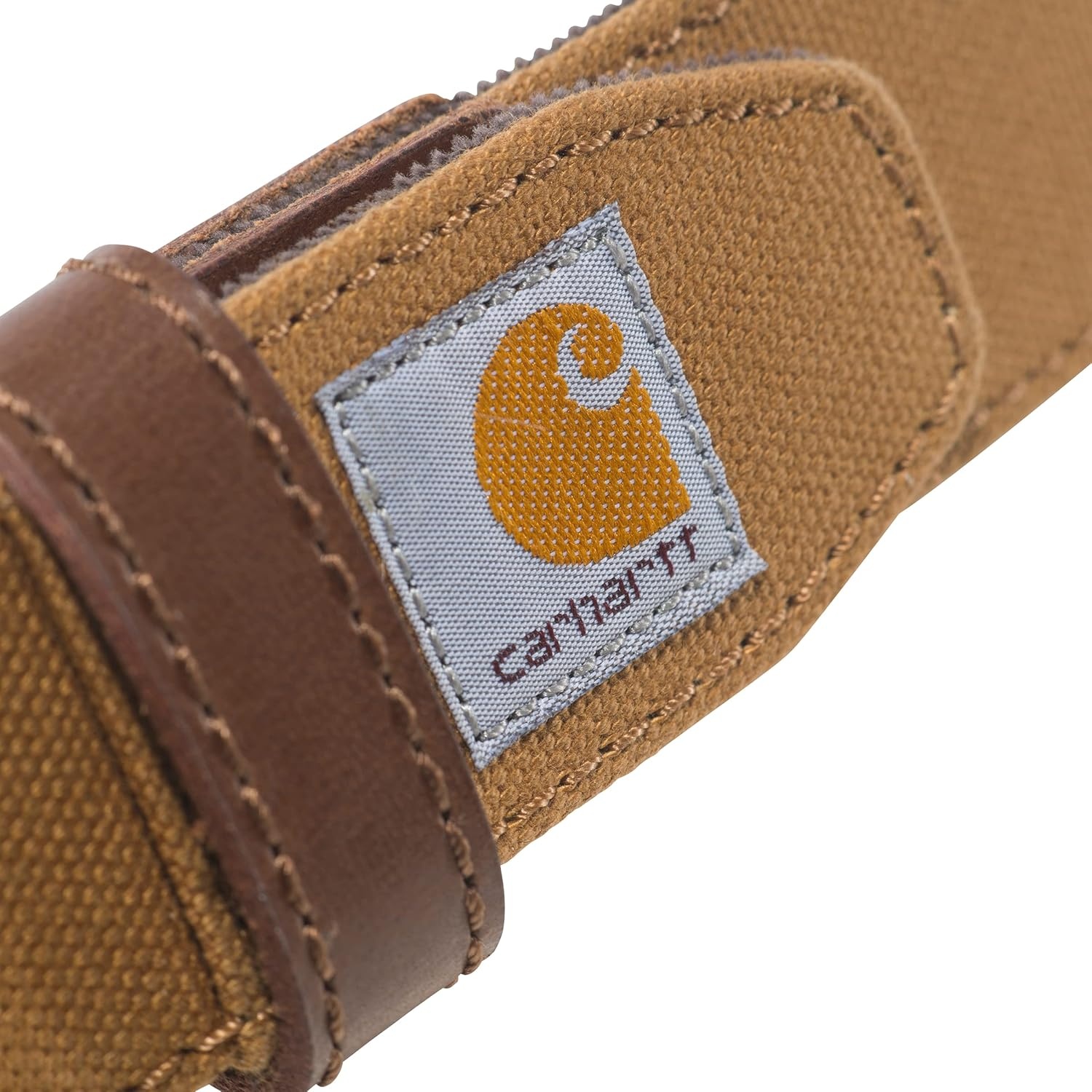 image:imageCarhartt Womens Casual Rugged Belts Available in Multiple Styles Colors amp SizesCanvas Duck Carhartt Brown
