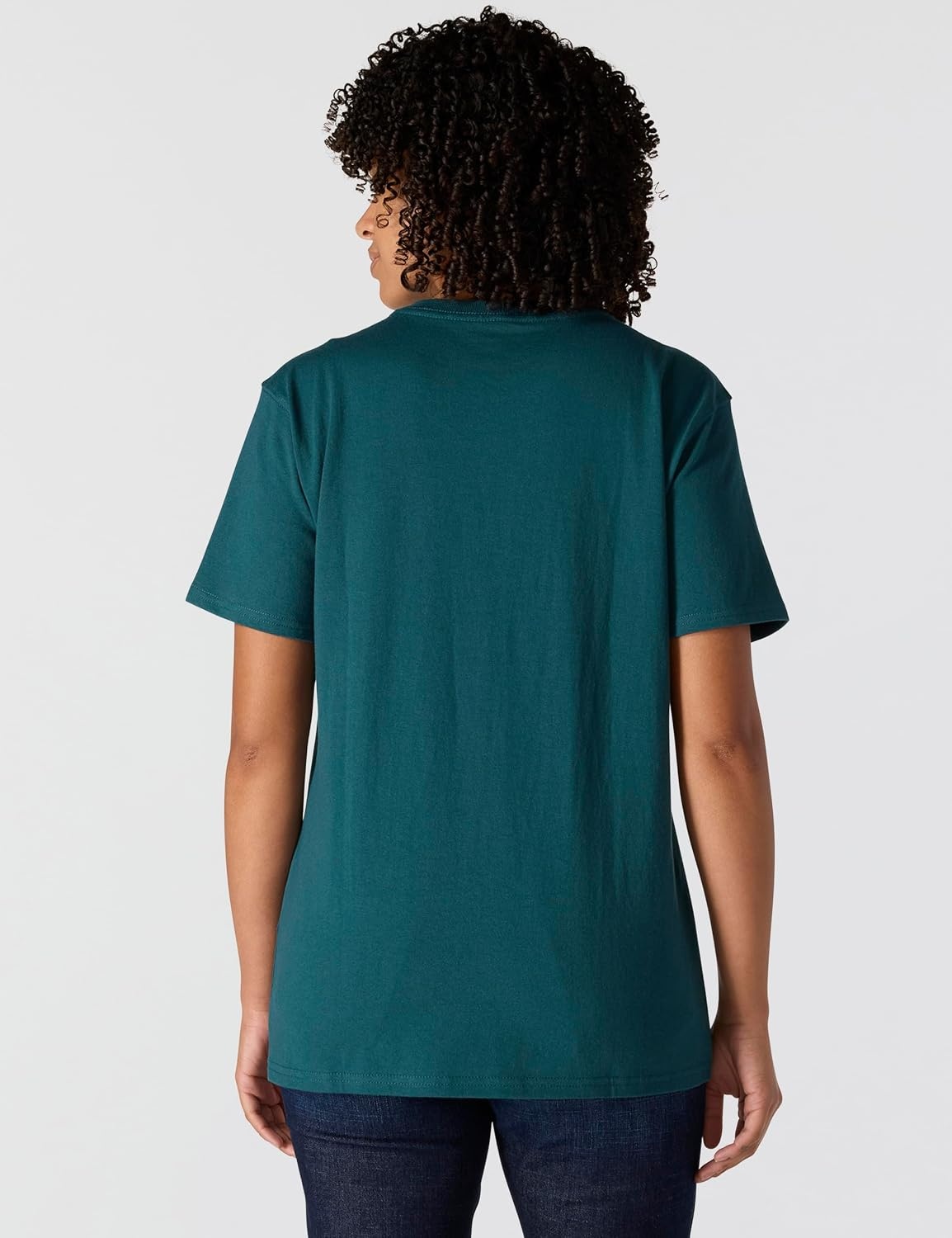 image:imageCarhartt Womens Iconic WK87 Pocket TShirt CloseoutGreenstone