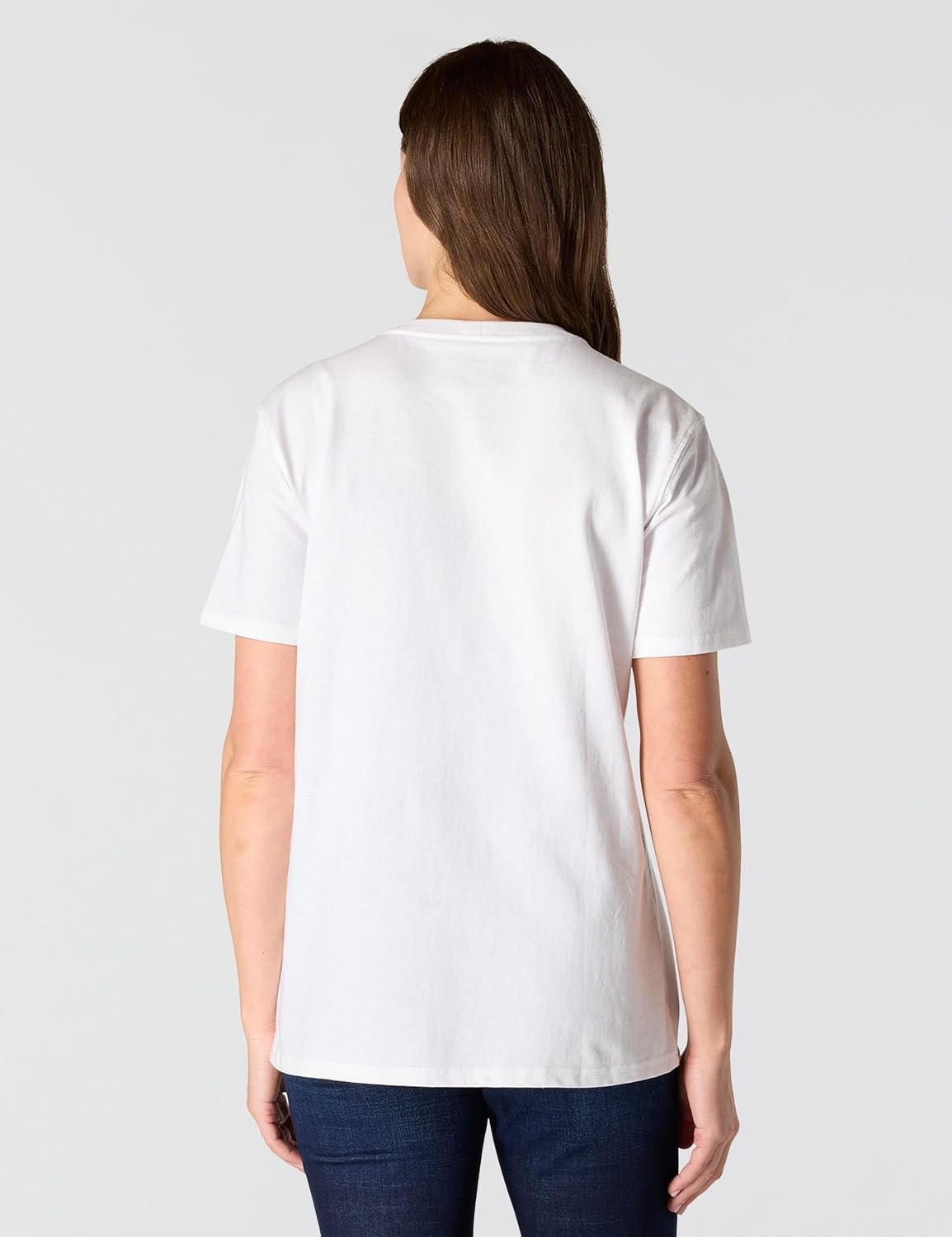image:imageCarhartt Womens Iconic WK87 Pocket TShirt CloseoutWhite