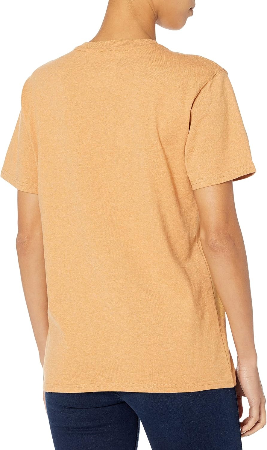 image:imageCarhartt Womens Iconic WK87 Pocket TShirt CloseoutYellowstone Heather