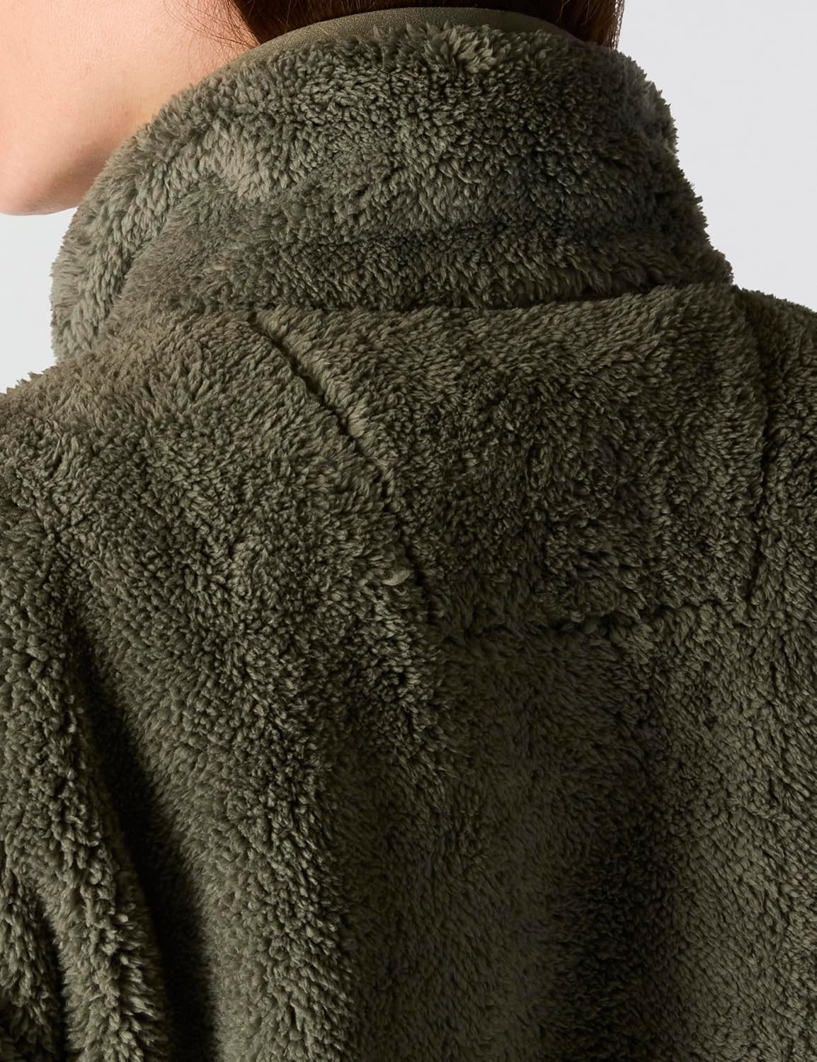 image:imageCarhartt Womens Loose Fit Fleece PulloverDusty Olive