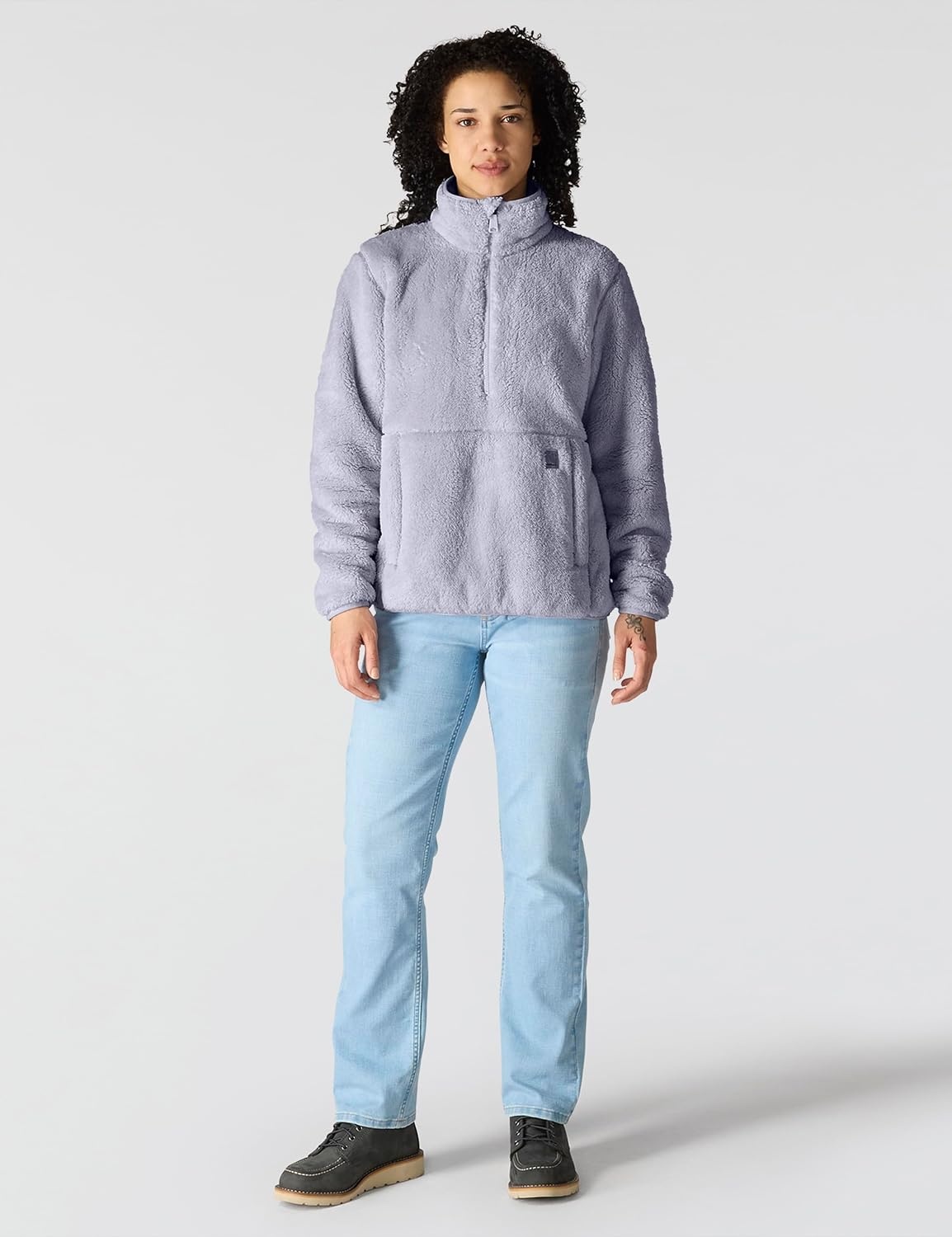 image:imageCarhartt Womens Loose Fit Fleece PulloverMica