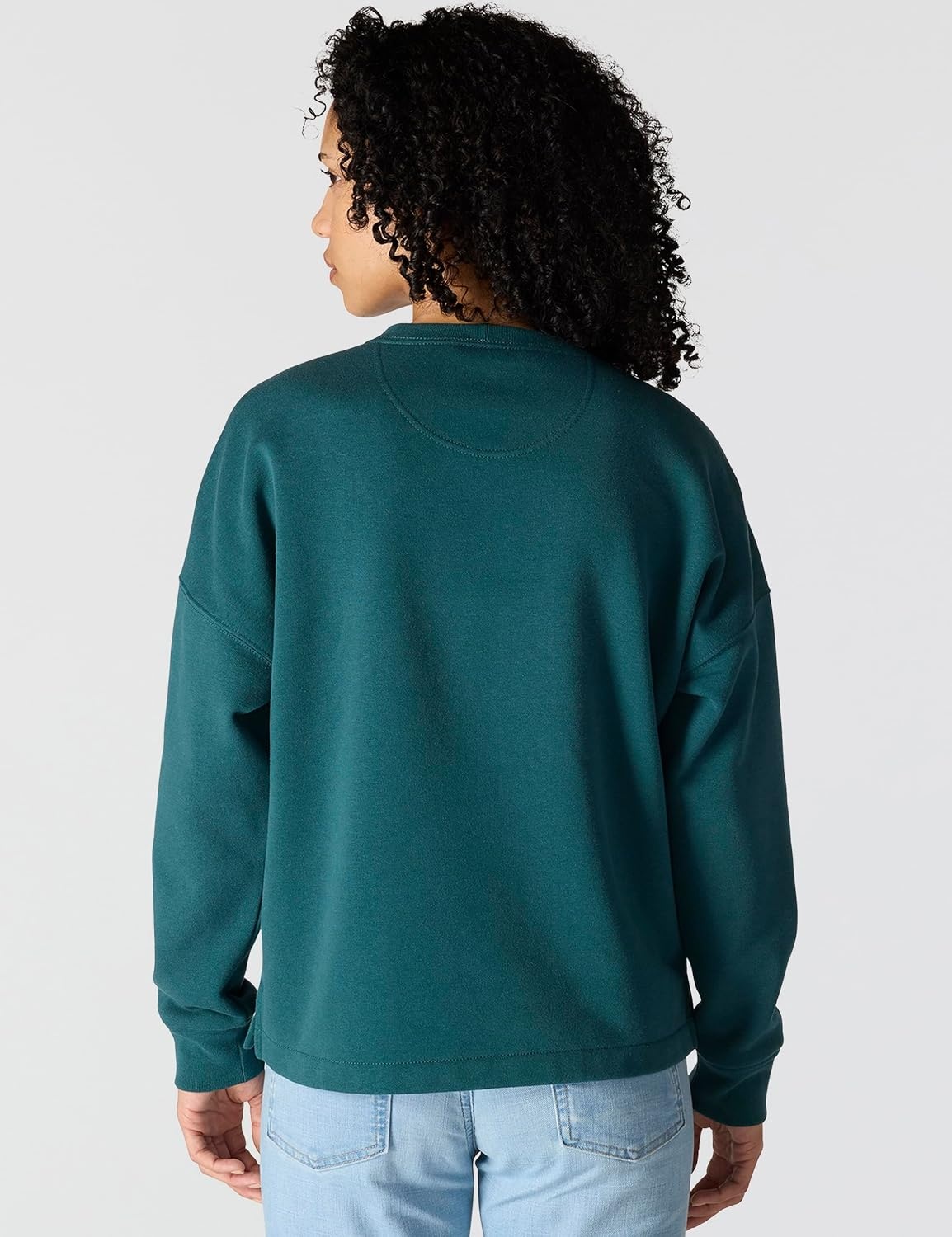 image:imageCarhartt Womens Loose Fit Midweight Carhartt Graphic SweatshirtGreenstone
