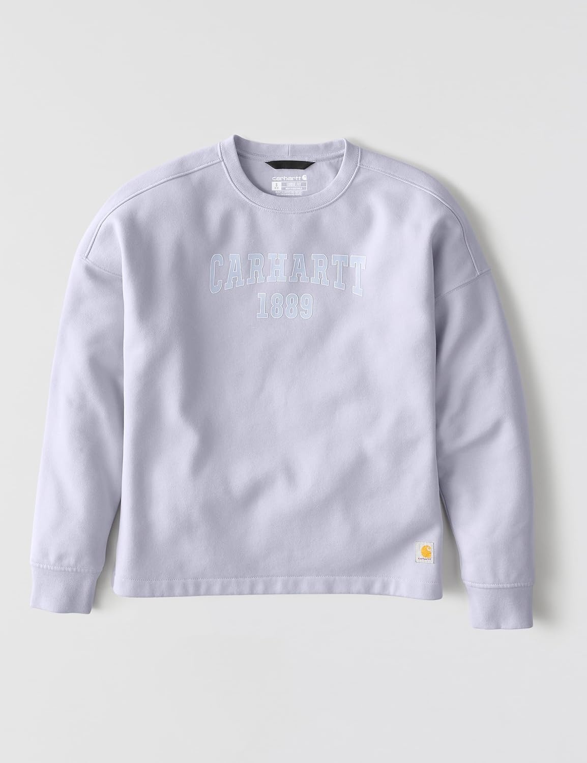 image:imageCarhartt Womens Loose Fit Midweight Carhartt Graphic SweatshirtMica