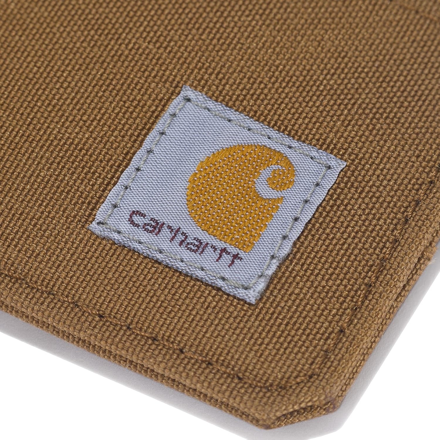 image:imageCarhartt Womens Nylon Duck Zippered Card Keeper WalletNylon Duck Zippered Carhartt Brown