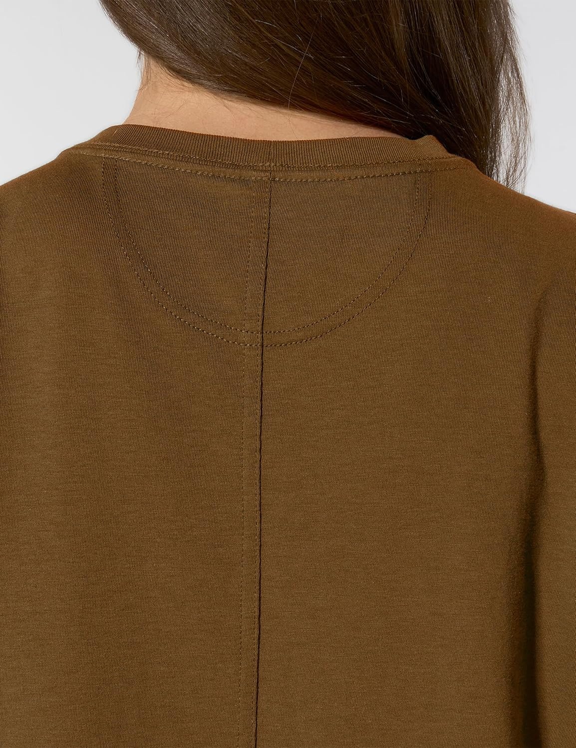 image:imageCarhartt Womens Tencel Fiber Series Loose Fit LongSleeve Pocket TShirtCarhartt Brown