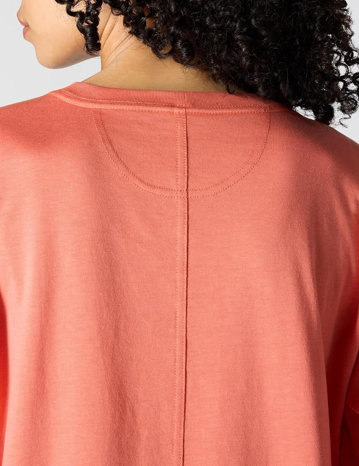 image:imageCarhartt Womens Tencel Fiber Series Loose Fit LongSleeve Pocket TShirtDusty Cedar