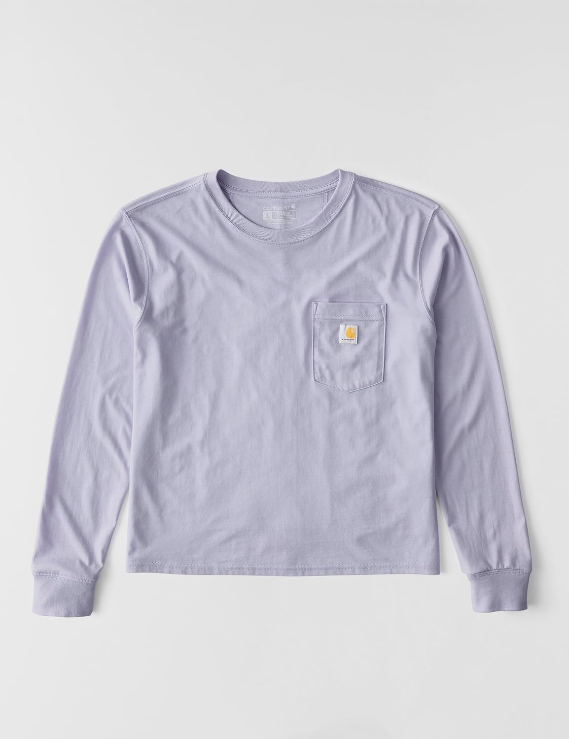 image:imageCarhartt Womens Tencel Fiber Series Loose Fit LongSleeve Pocket TShirtMica