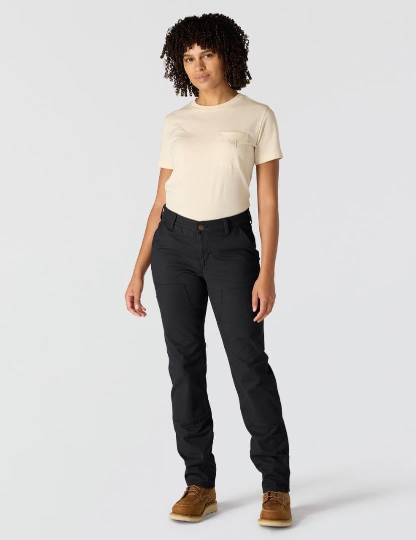 image:imageCarhartt Womens The Essential Ashland DoubleFront PantBlack