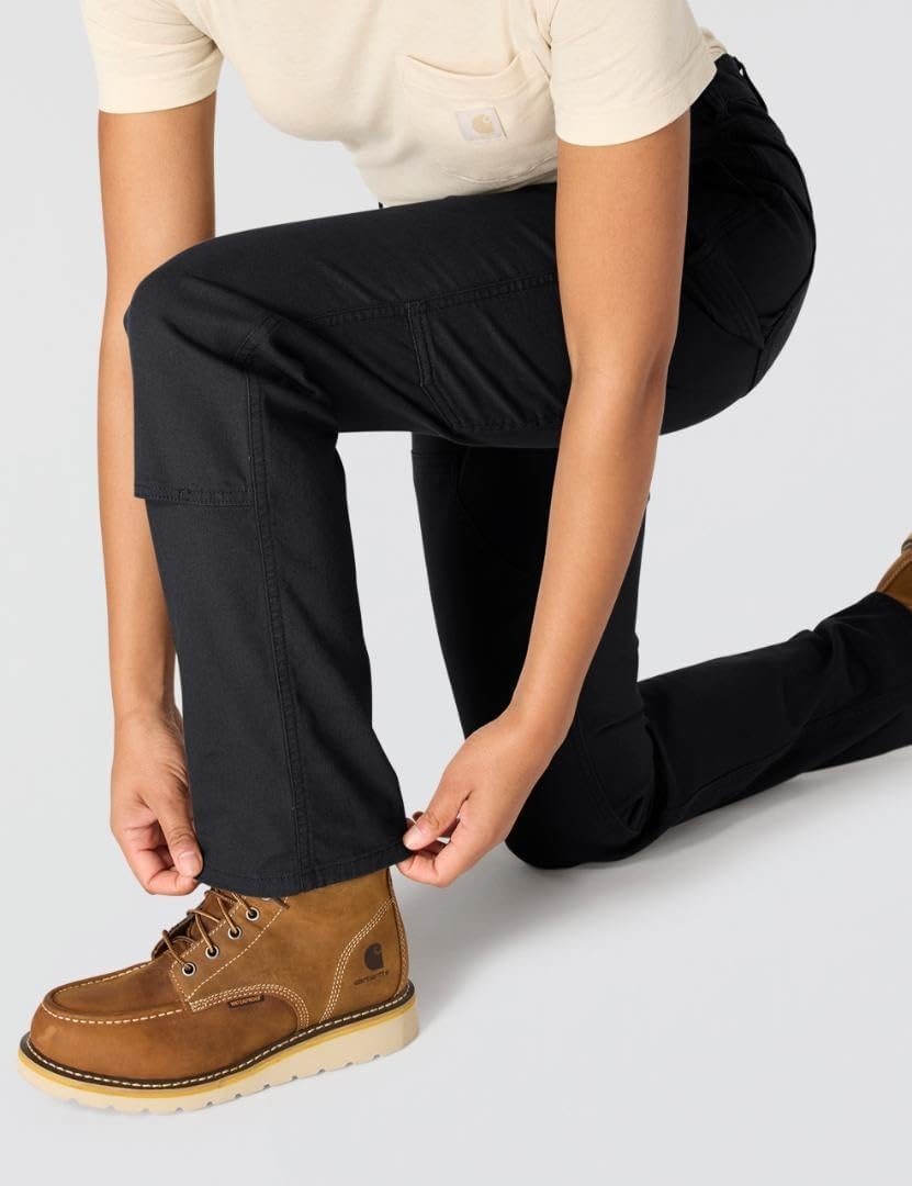 image:imageCarhartt Womens The Essential Ashland DoubleFront PantBlack