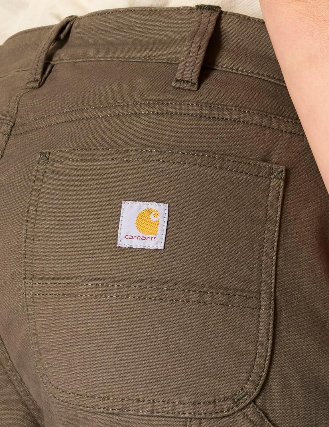 image:imageCarhartt Womens The Essential Lined Canvas PantTarmac