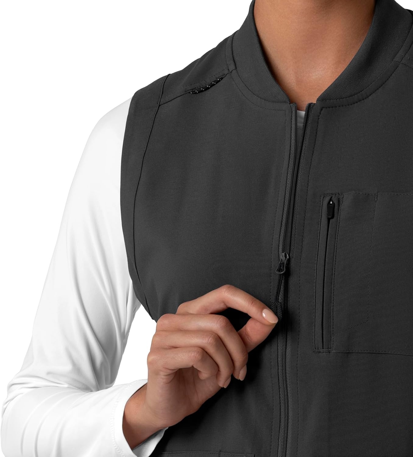 image:imageCarhartt Womens Womens Lightweight Scrub VestBlack
