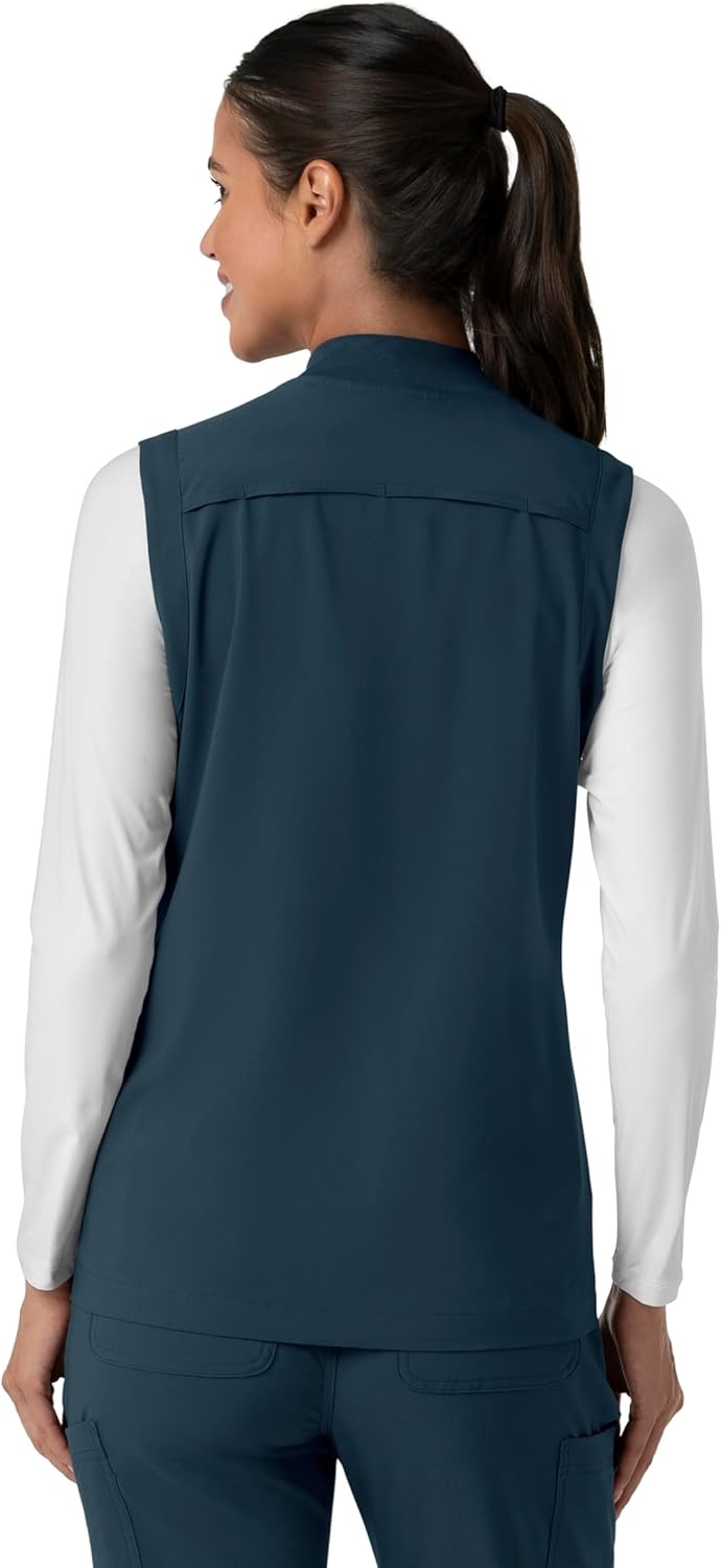 image:imageCarhartt Womens Womens Lightweight Scrub VestNavy