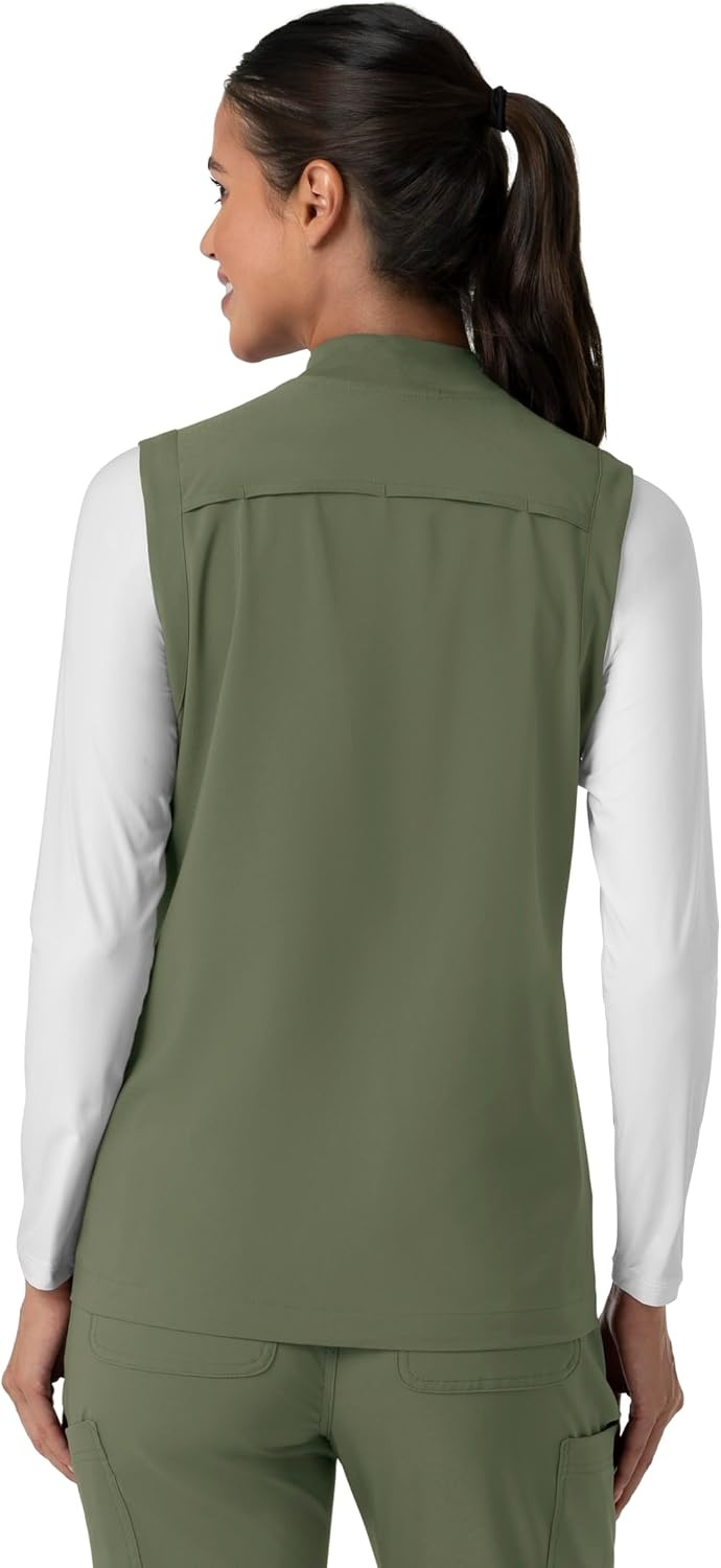 image:imageCarhartt Womens Womens Lightweight Scrub VestOlive